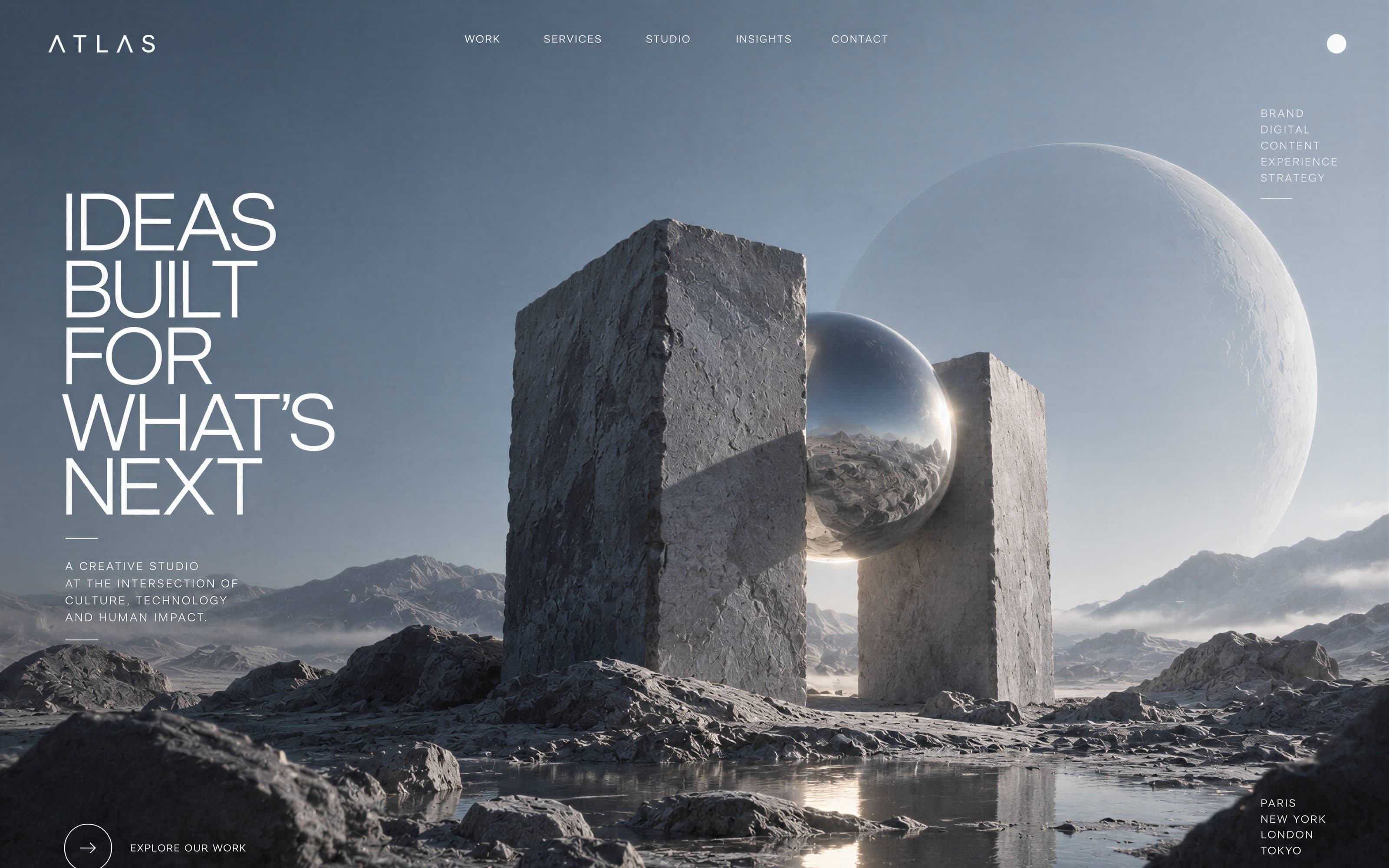 Atlas, Studios