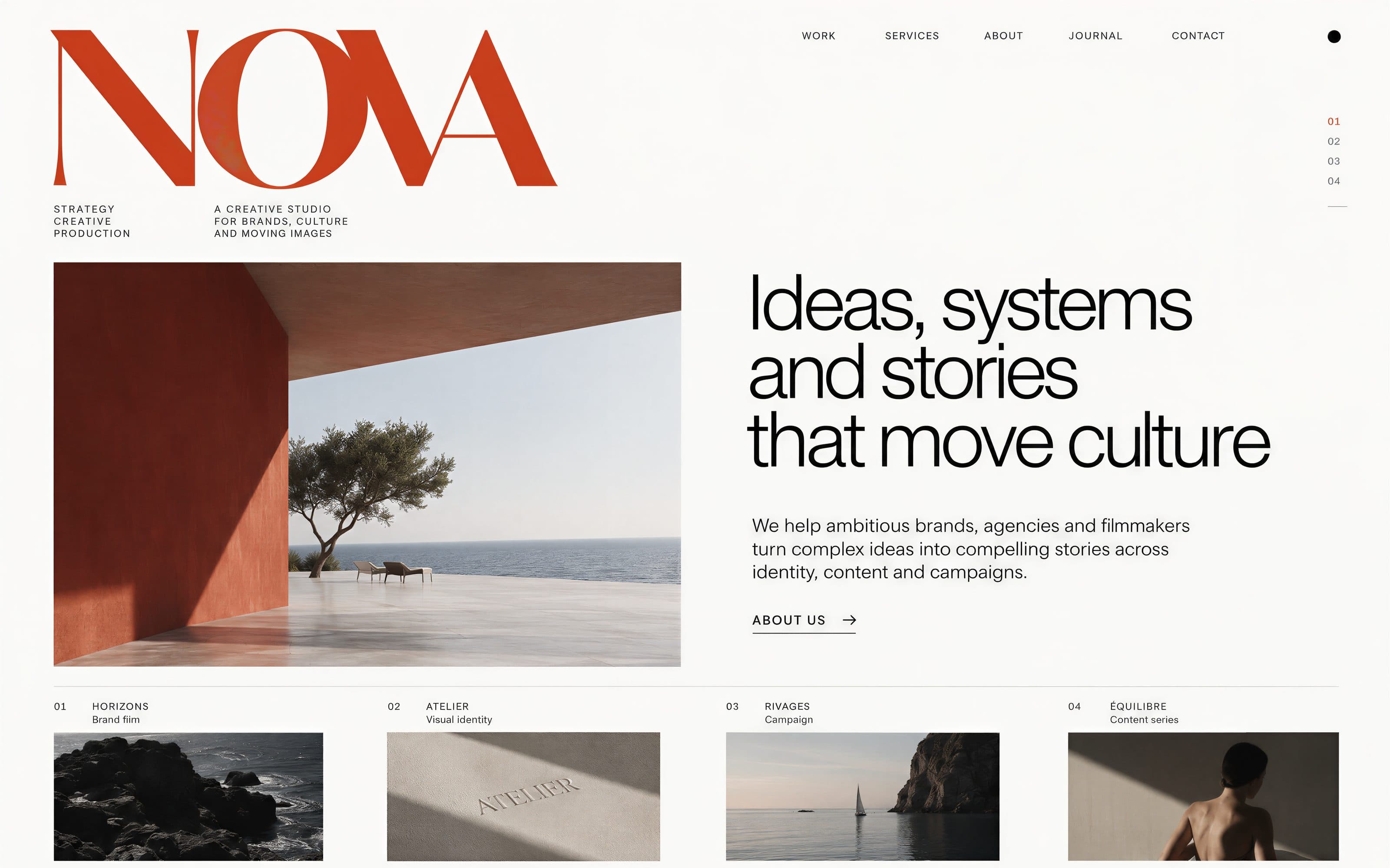 Nova, Studios